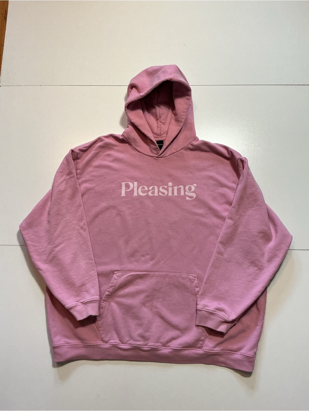 Pleasing Harry Styles Graphic Pink Official Heavyweight Pullover Hoodie